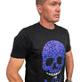 Unisex Blue Skull T-Shirt